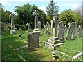 Part of the churchyard, Bude