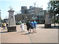 The Clarence Gates in Gosport  town centre