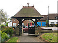 TL2702 : St Thomas, Northaw - lych gate by Stephen Craven