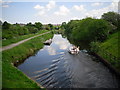 Small boat on the Forth & Clyde Canal