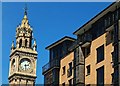 The leaning Albert Clock, Belfast