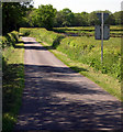 Country road from Temple Bar to Maesybont.