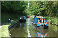 Canal traffic near the Fox & Anchor