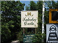 Sign for Amberley Castle