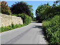 View east along East Street, the road to Rackham