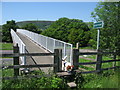 Footbridge over the M66