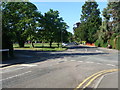 Looking across Douro Road to Lansdown Parade