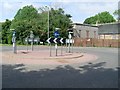 Small roundabout on Cadder Road