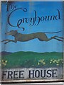 Sign for the Greyhound Inn