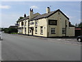 SJ6990 : Hollins Green - Ye Olde Red Lion Pub by Peter Whatley