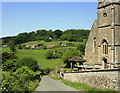 2009 : Horningsham Parish Church and view