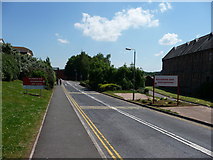 SX9391 : Exeter : Royal Devon & Exeter Hospital - Road by Lewis Clarke