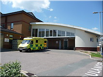 SX9391 : Exeter : Royal Devon & Exeter Hospital & Ambulance by Lewis Clarke