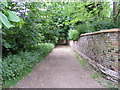 Footpath leading to Brundon