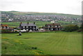 Looking across the recreation ground to St Bees