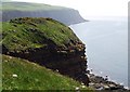 NX9413 : Cliffs, St Bees Head by N Chadwick