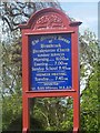 Information Board at Bessbrook  Presbyterian Church