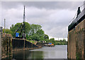 Leaving Diglis River Locks