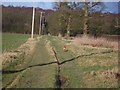 Footpath leading away from Coldharbour Farm