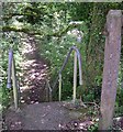 Footpath down to Cycle trail