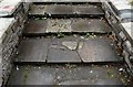 Steps in churchyard