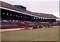 The old main stand at Ewood Park in Blackburn