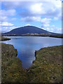 NB0430 : An unnamed lochan on the moorland below Flodrasgairbhe Mor by Mike Dunn