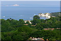 Studland and Old Harry Rocks from Black Down