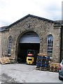 Old Railway Building at Glasshouses Mill