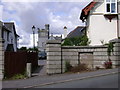 Former entrance to Yannon Towers, Exeter Road, Teignmouth