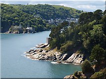 SX8950 : Kingswear Castle and the mouth of the Dart by Derek Harper