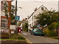 SY3693 : Charmouth: postbox № DT6 84, Old Lyme Hill by Chris Downer