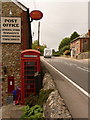 SY4093 : Morcombelake: postbox № DT6 54 by Chris Downer