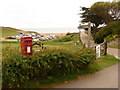 SY4291 : Seatown: postbox № DT6 36 by Chris Downer