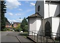 Side view of The Assumption of our Lady, Englefield Green