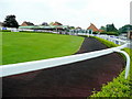 Parade ring at Hereford Racecourse