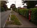SU0700 : Ferndown: postbox № BH22 48, Church Road by Chris Downer
