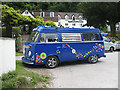 SO5615 : Flowery VW Camper by Pauline E