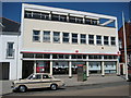 Bideford Post Office and a 1960s car