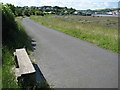 Bench beside the cycleway, Bideford