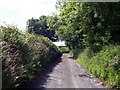 Entrance to Esgair-ddedwydd farm