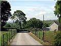 Footpath through Lancwm farm