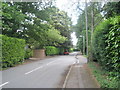 Approaching the junction of Northcroft Road and Northwood Gardens