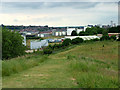 Tank farm seen from Landseer Park