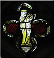 TM2894 : All Saints Church - medieval glass by Evelyn Simak