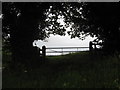 Gate to farmland at Yanley Farm