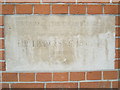 Foundation stone at Englefield Green Social Club (2)