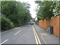 Looking westwards along South Road