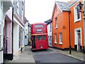 Red bus, Buckfastleigh