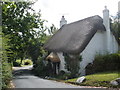 Thatched cottage, at Kelly Cross